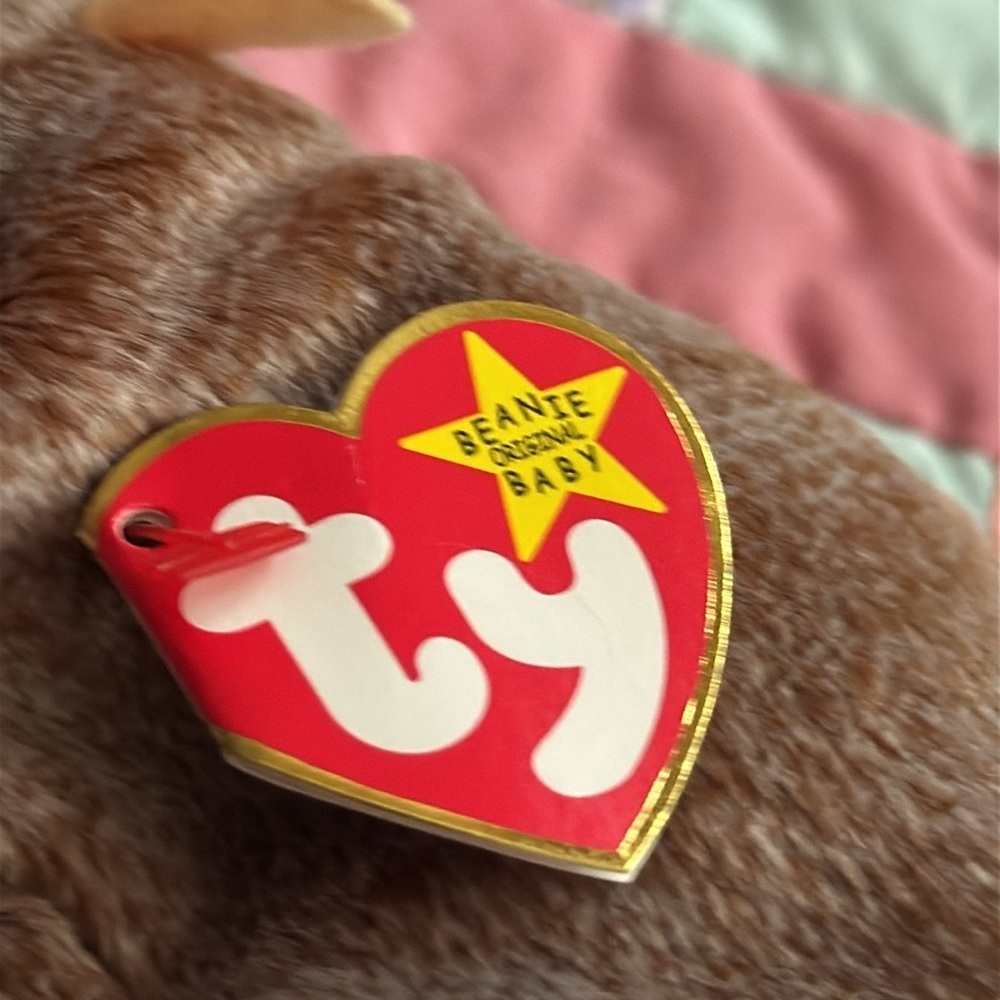 Vintage Ty Beanie Baby TIPTOE the RAT 1999 Collectible - Picture 4 of 7